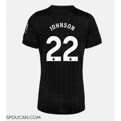 Zenski Nogometni Dres Tottenham Hotspur Brennan Johnson #22 Gostujuci 2025-26 Kratak Rukav Zenski Nogometni Dres Tottenham Hotspur Brennan Johnson #22 Gostujuci 2025-26 Kratak Rukav